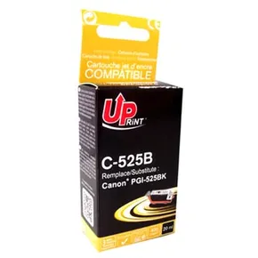 UPrint kompatybilny ink / tusz z PGI525PGBK, black, 20ml, C-525B, z chipem, dla Canon Pixma MG5150, 5250, 6150, 8150